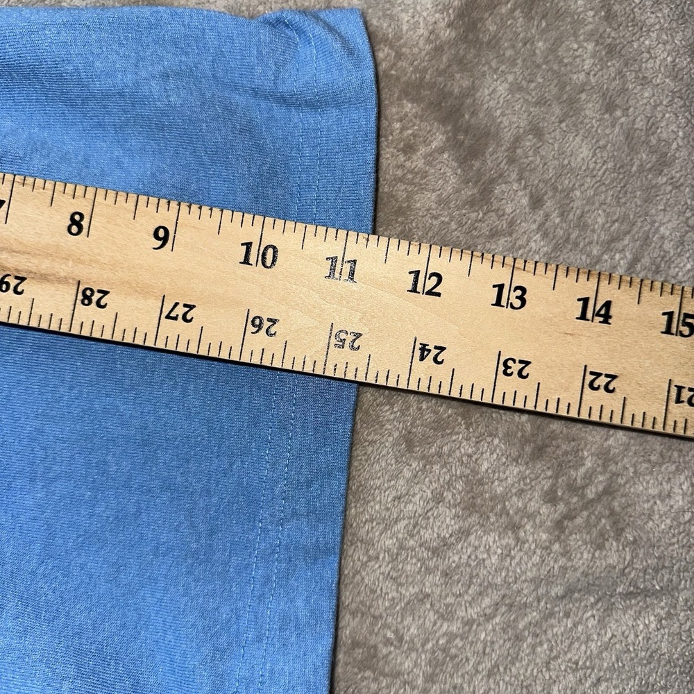 Carhartt K84 Men's 3XL Blue Loose Fit SS Heavyweight Henley Pocket Work Shirt - Picture 5 of 10